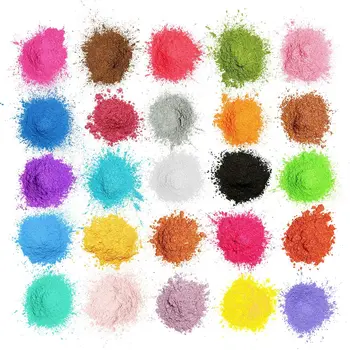 10g פרל מיקה אבקת forNail אמנות צלליות איפור DyeEpoxy שרף פיגמנט עבור DIY סבון ביצוע פצצת אמבט צבען צבע