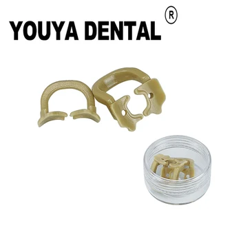 2pcs/תיבת דנטלי קליפים שרף מחסום שן הטוחנת שרף מלחציים Autoclavable רפואת שיניים חומרים