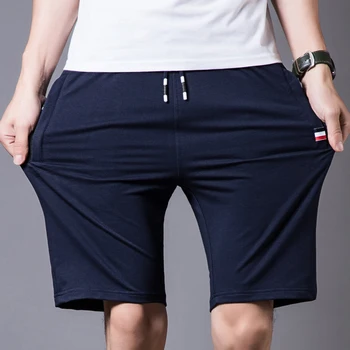3PCS/lot הגעה חדשה קיץ גברים מכנסיים כותנה מקרית מוצק חוף מכנסיים קצרים של הגברים אלסטי המותניים ברמודה קצרים מכנסיים באיכות גבוהה