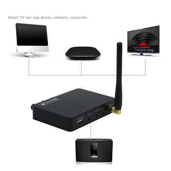 K2 Wireless Mini המשפחה לשיר מכונת KTV מיקרופון נגן USB Digital Audio כרטיס קול למחשב שידור