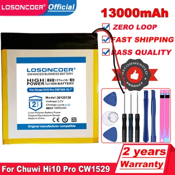LOSONCOER 13000mAh 30125130 סוללה עבור Chuwi Hi10 Pro CWI514 CW1529 10.1