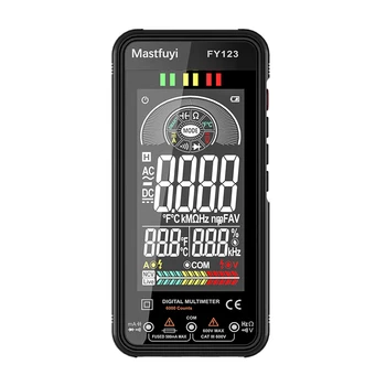 MastFuyi דור חדש 600V חכם טלפון חכם דיגיטלי מודד אוהם קיבולת Hz AC DC NCV מראש Multimetro הבוחן