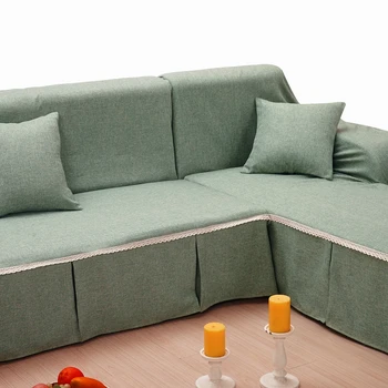 אחת/שתיים/שלוש/ארבע-מושבית ספה לכסות פשתן/פוליאסטר ספה מגבת להחליק עמיד לכיסוי כיסוי הספה בסלון עיצוב הבית