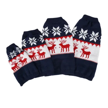 אייל חתול סוודר של כלב קטן, כלב בגדי חורף חג המולד נוח חמים כלבלב מחמד סריגים סוודרים בגדים עבור חתולים כלבים