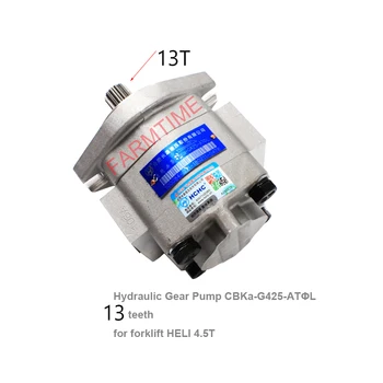הידראולי הציוד משאבת שמן הציוד משאבת CBKa-G425-ATΦL 10teeth על מלגזה חלי 4.5 T