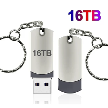 חדש 2023 מהירות גבוהה USB 3.0 16 טרה-בתים כונן עט 8 טרה-בתים ניידים SSD Pendrive השתלמות כונן הבזק מסוג USB 4TB 2TB Memoria מקל USB משלוח חינם