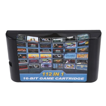 חדש 4X 112 1 מחסנית משחק של 16 סיביות המשחק מחסנית עבור Sega Megadrive בראשית המשחק מחסנית עבור PAL ו-NTSC