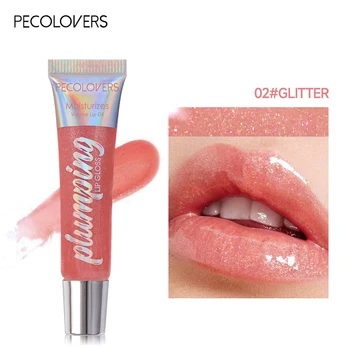 חם ממתקים צבע עמיד למים ליפ גלוס איפור Lipgloss לאורך זמן נצנצים שפתון נוזלי עבור מוצרי קוסמטיקה נשים בנות