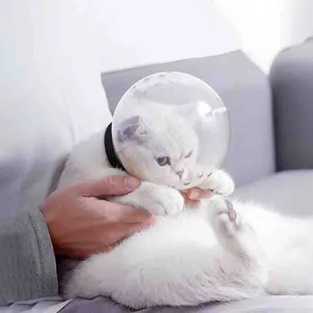 חתול טיפוח אביזרים אנטי-ביס לוע לנשימה מסכת אנטי-ללקק את החלל הוד מסכה כיסוי לוע חתול אמבטיה לטפח אספקה.