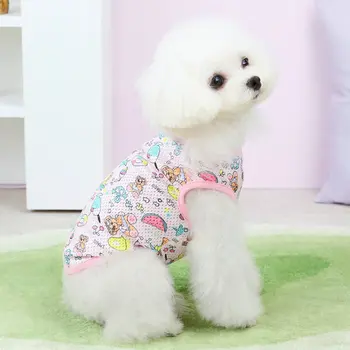 כלב הווסט גור בגדי הקיץ זולים מוצרים לחיות מחמד צ ' יוואווה פודל Yorkies שיצו שנאוצר בישון כלב קטן ביגוד ואביזרים