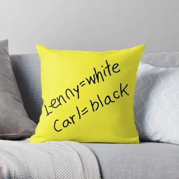 לני = לבן, קארל = שחור לזרוק את הכרית מקרה כרית הספה כריות