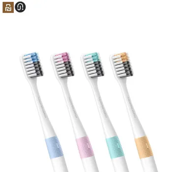 מקורי Youpin דוקטור ב ' בס שיטה מברשת השיניים 4 צבעים/להגדיר עם נסיעות תיבת מברשת באיכות גבוהה עבור נסיעות הביתה.