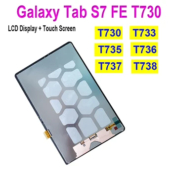 מקורי חדש עבור Samsung Galaxy Tab S7-פה. T730 T733 T735 T736 T737 T738 תצוגת מסך LCD מסך מגע דיגיטלית הרכבה