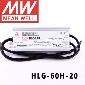 מקורי מתכוון גם HLG-60H-20 רחוב/high-bay/חממה/חניה meanwell 60W קבוע מתח זרם קבוע LED Driver