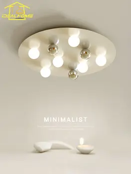 נורדי עיצוב מינימליסטי הכוכב מנורת תקרה הבאוהאוס תאורה פנימית לעיצוב הבית ילדים/בנות חדר השינה ליד המיטה מסעדה מחקר