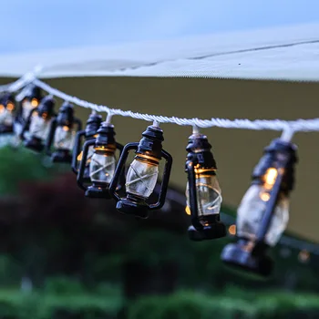 סוללה/USB מופעל 3M 6M LED מנורת שמן פיות גרלנד אורות מחרוזת השנה החדשה חג המולד החתונה עיד מובארק הרמדאן קישוט