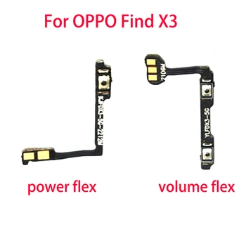 על Oppo Find X3 כוח לחצני עוצמת קול מתג על להגמיש כבלים