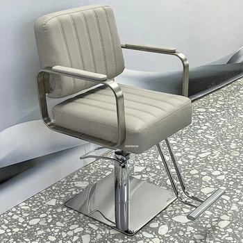 פשוט מקצועי מודרני הכסא מספרה להרים סבב כיסאות סלון ריהוט סלון יופי שיער הכיסא