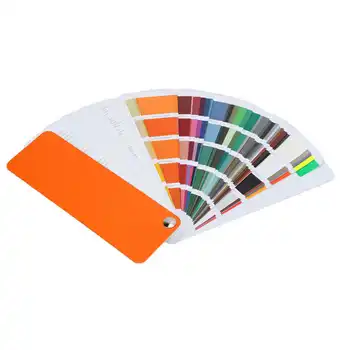 צבע מדריך נייר המתאים מספרים צבע מדריך כרטיס רצף סידור קל לסחוב על קרמיקה