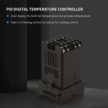 רב-קלט דיגיטלי בקר טמפרטורה רקס-C100 מקצועי האזעקה 0℃-1300℃ עבור חשמל תעשייה כימית
