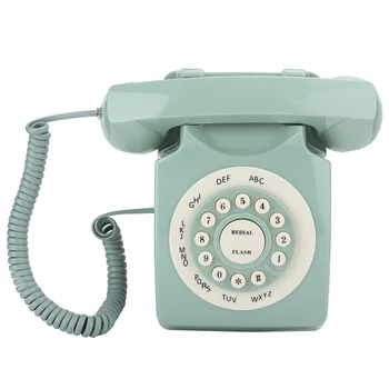 רטרו, וינטג ' טלפון עתיק אירופאי מיושן טלפון שולחני קווי טלפונים טלפון נייח עבור המשרד הביתי עסקים