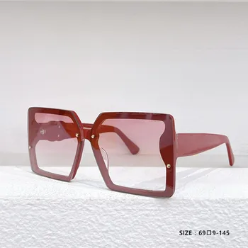 רטרו מנופחים יוקרה מעצב מותג משקפי שמש של נשים, משקפיים, משקפי נהיגה, UV400 סדרה שיפוע משקפי שמש